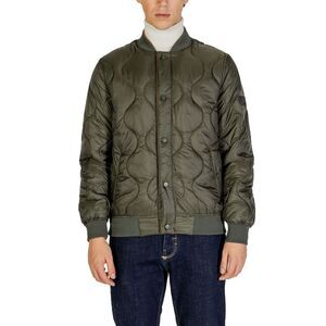 Gianni Lupo Green Polyamide Jackets & Men's Coat